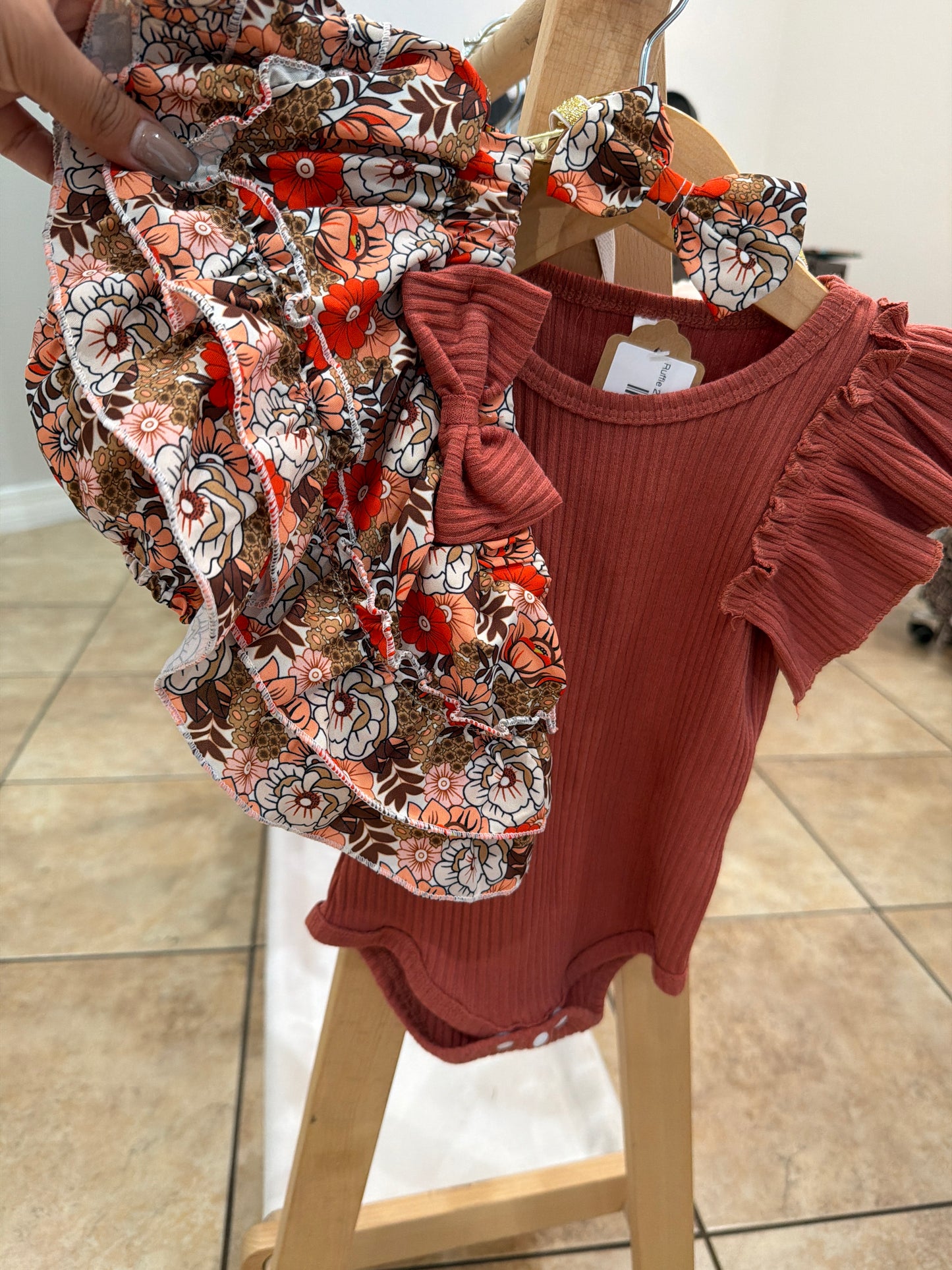 Ruffle 2 Piece Fall Outfit