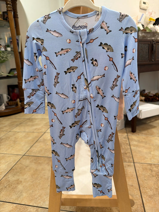 Bamboo Boys Fishing Pajamas