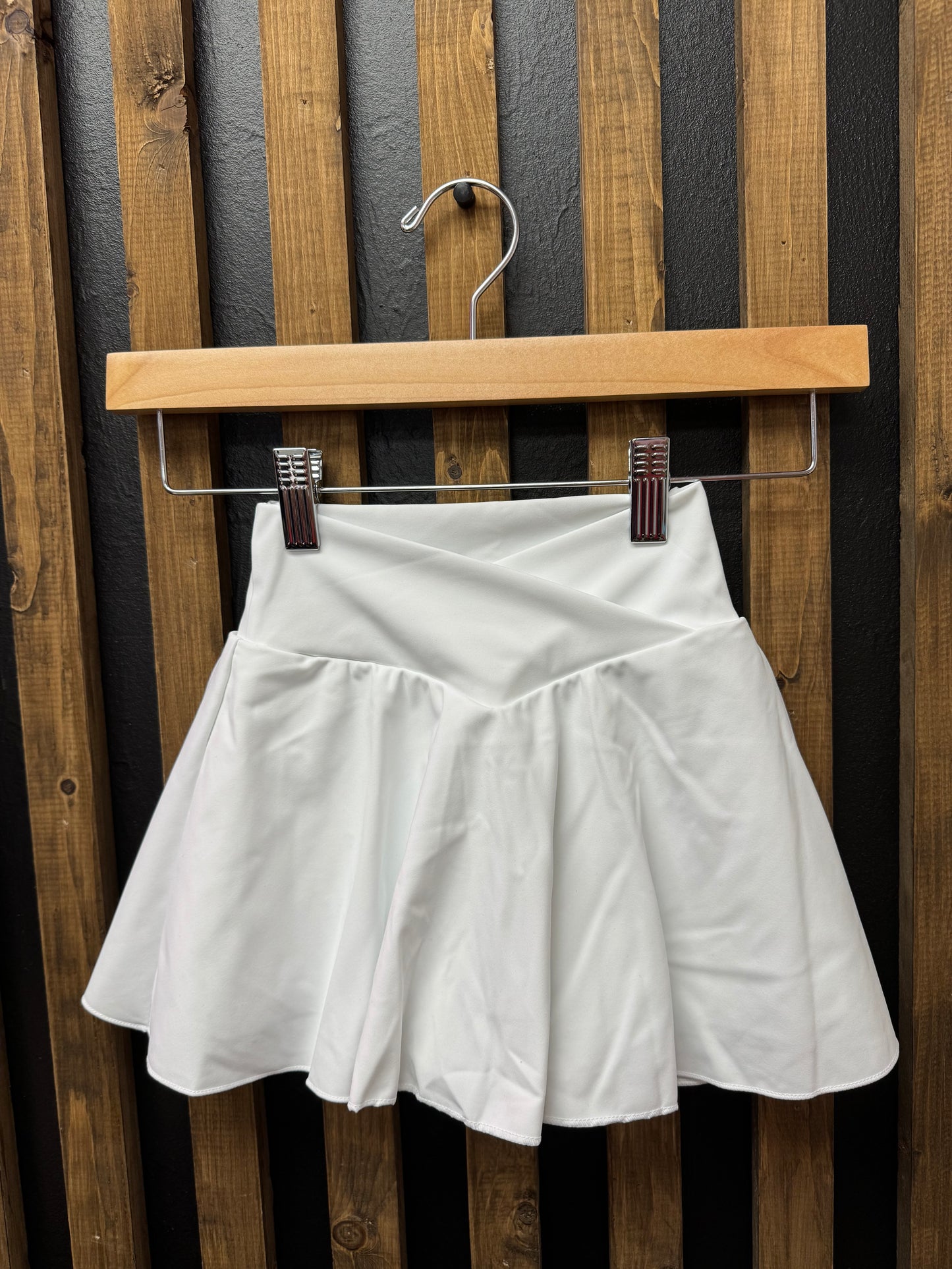 White Little Babe Tennis Skirt