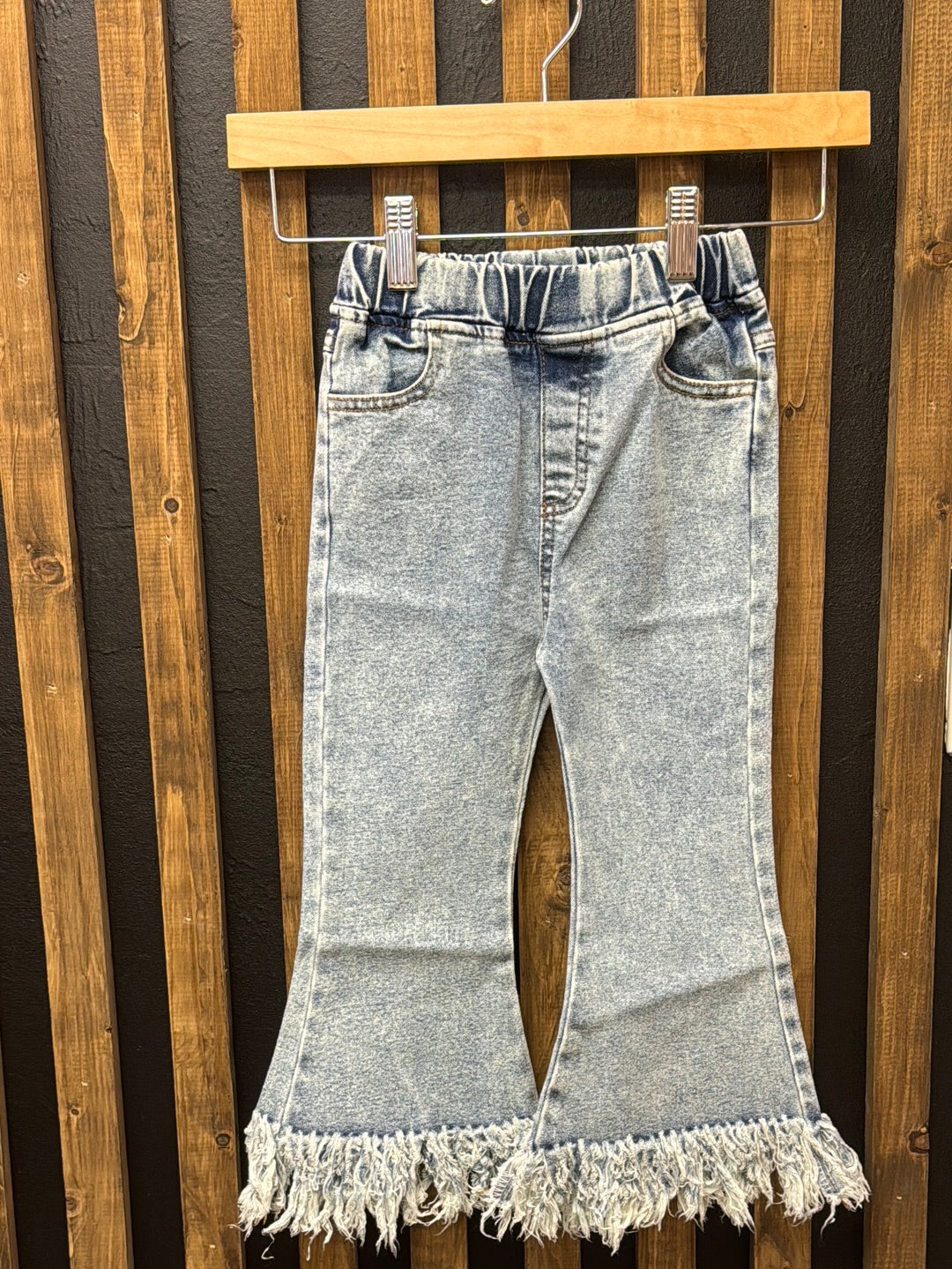 Flare Washed Denim Jeans