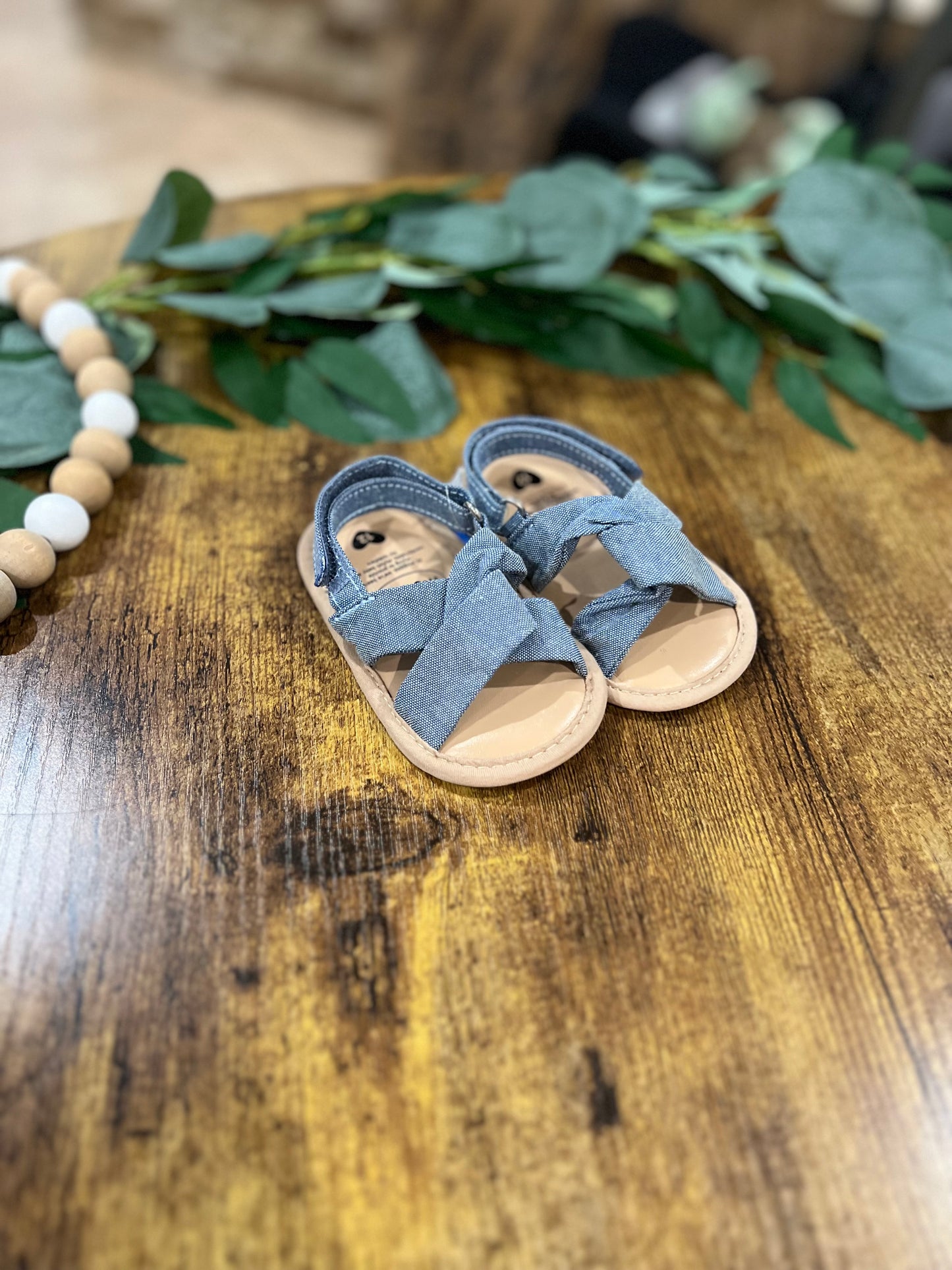 Baby Cross Sandals Blue