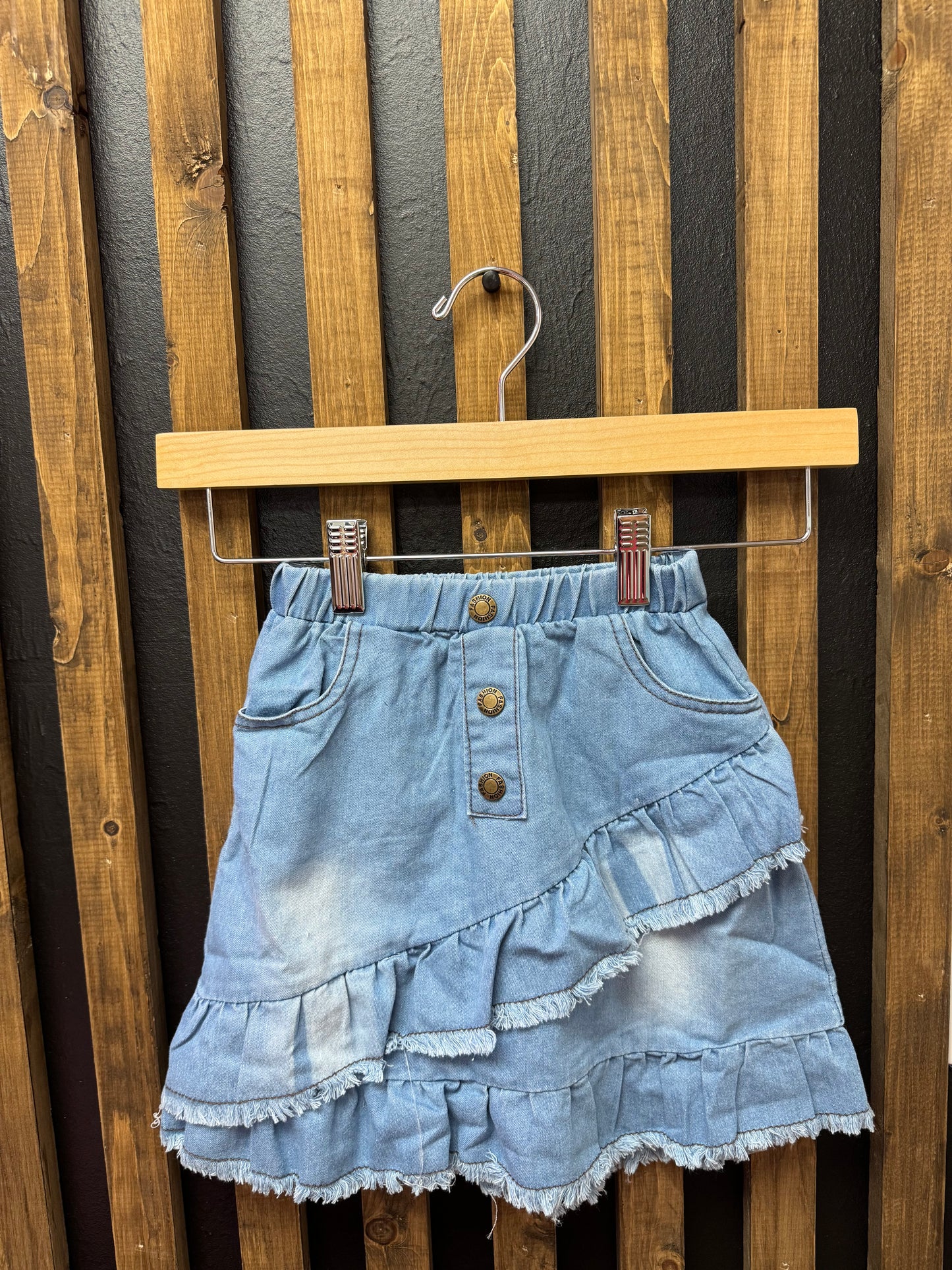 Little Babe Denim Skirt