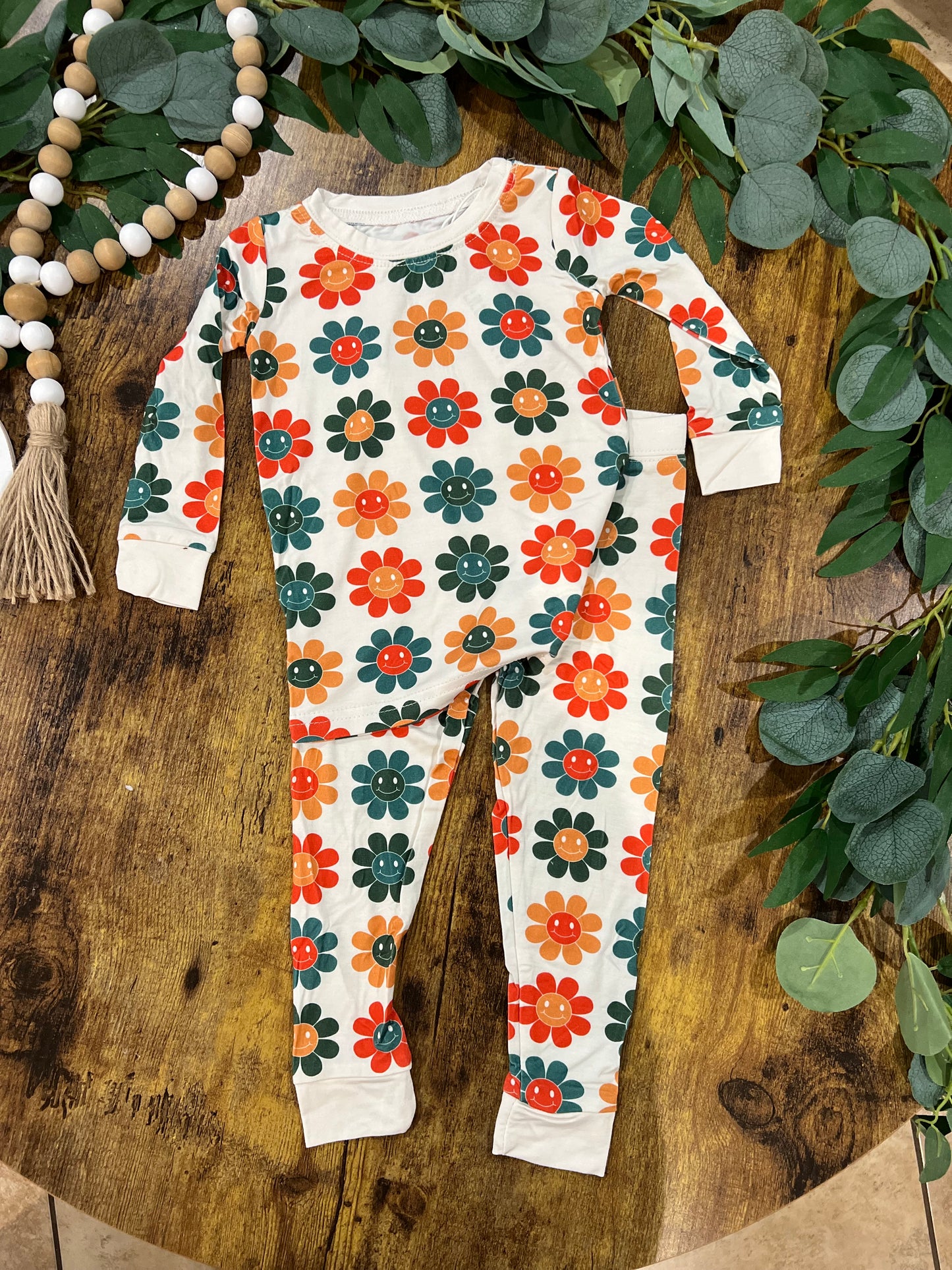 Floral Groovy Bamboo Set