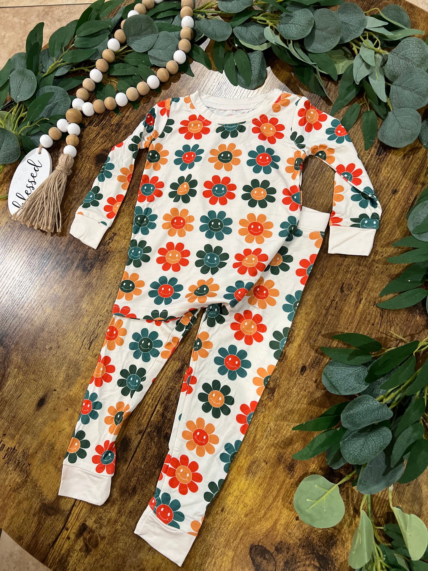 Floral Groovy Bamboo Set